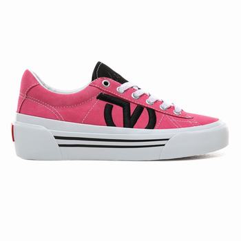 Damske Tenisky Vans Lady Vans Sid NI Ruzove/Biele VA02BGNEU